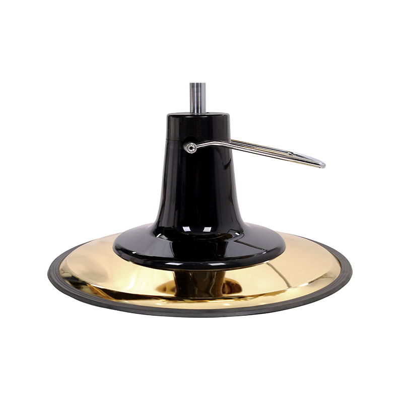 HZ22GD ปั๊มไฮดรอลิกเก้าอี้ตัดผมวินเทจฐานทอง