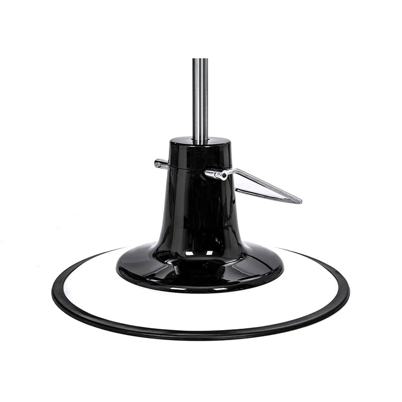 HZ22WB ปั๊มไฮดรอลิกเก้าอี้ตัดผมสไตล์วินเทจฐานสีขาว