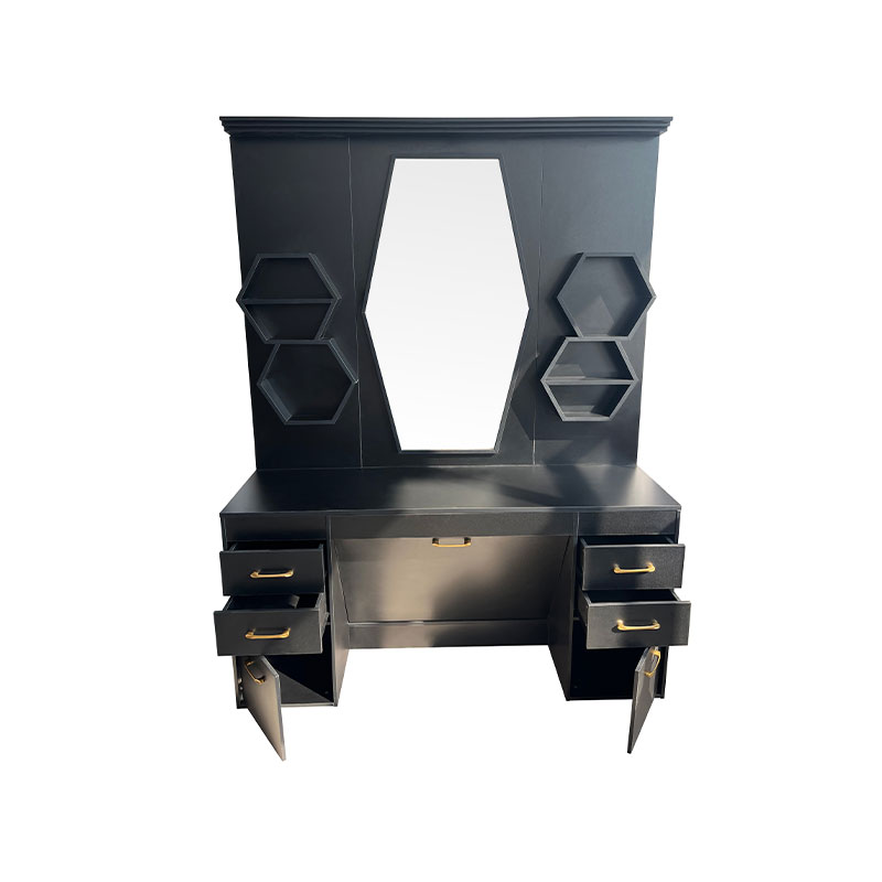 HZ2040 โต๊ะเครื่องแป้งแต่งหน้าพร้อมโต๊ะเครื่องแป้งกระจกมีไฟ HD