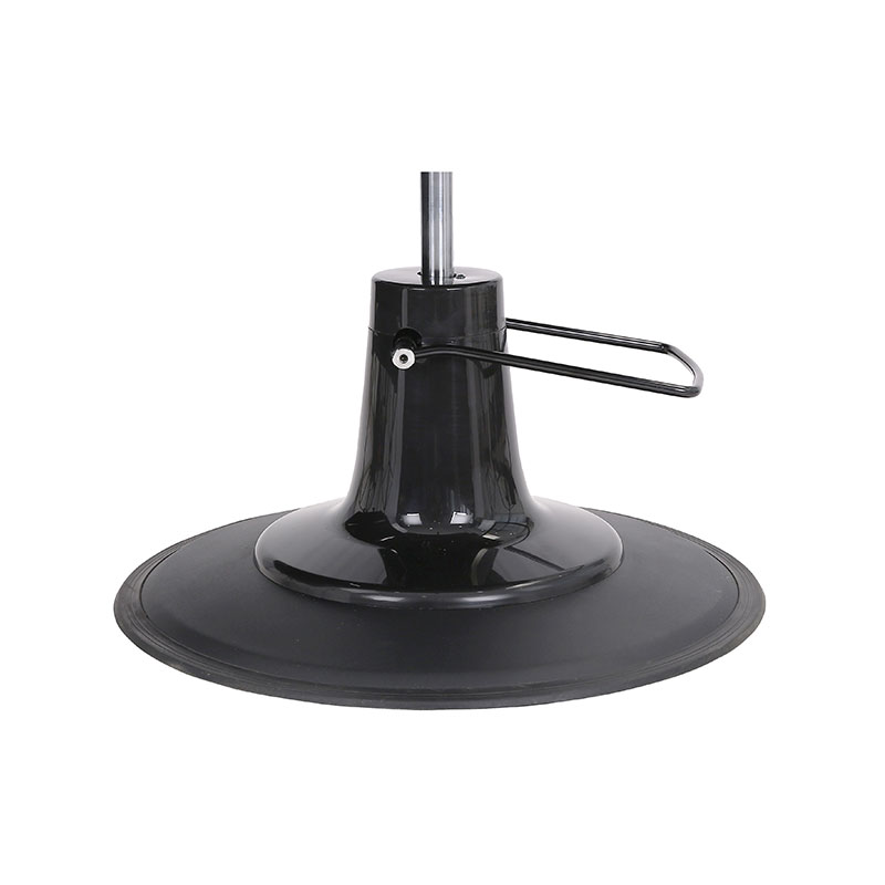 HZ22PZ ปั๊มไฮดรอลิกเก้าอี้ตัดผมสไตล์วินเทจพร้อมฐานสีดำ