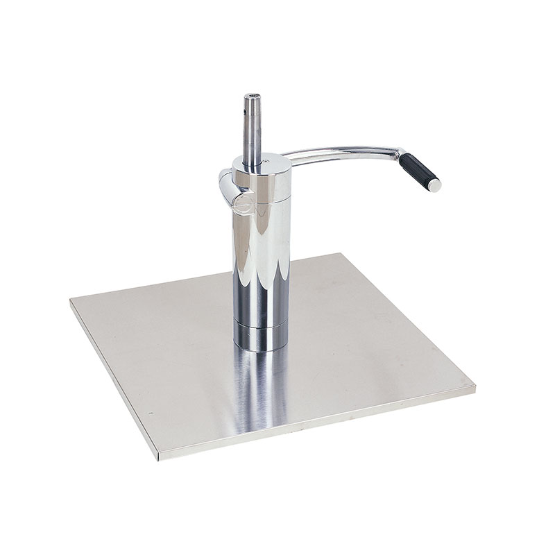 HZ07 เก้าอี้จัดแต่งทรงผมปั๊มเศษไม้ไฮดรอลิกพร้อมฐานสี่เหลี่ยม