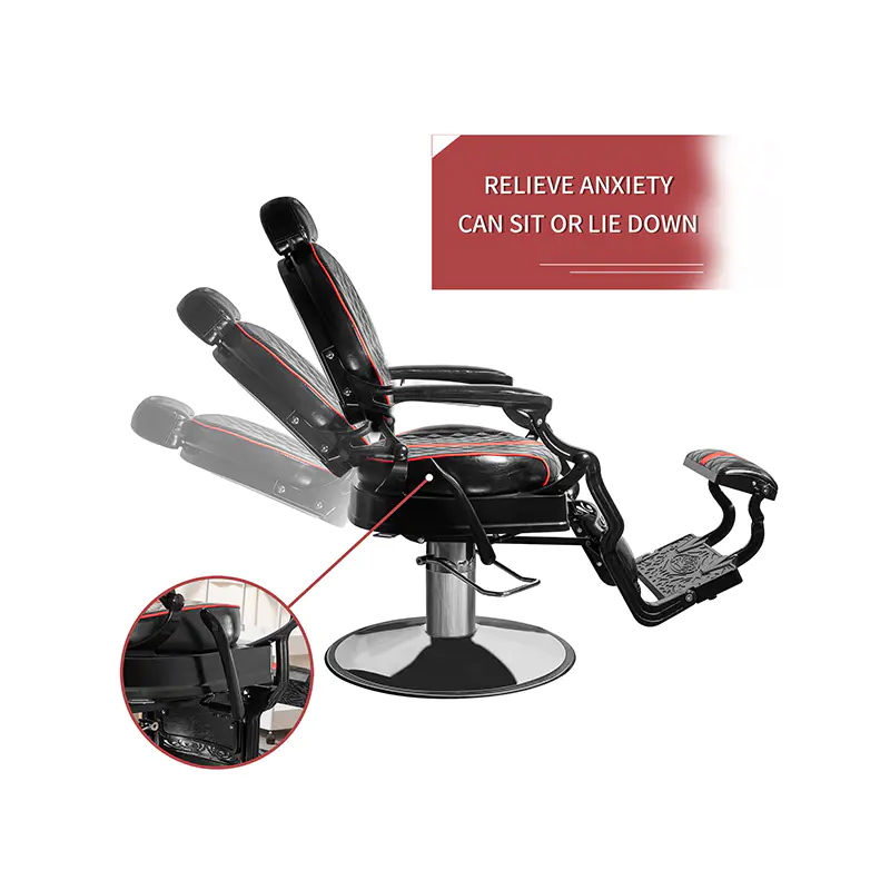 HZ87102WB / HZ87102BK /HZ87102WU / HZ87103 / HZ87102RB การจับคู่สีสไตล์VINTAGEร้านตัดผมเฟอร์นิเจอร์