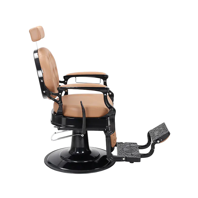 HZ8799G-H/HZ8799G-W / HZ8799G-G / HZ8799G-S / HZ8799G-Zสไตล์วินเทจHeavy Duty Hydraulic Reclineเก้าอี้ตัดผม