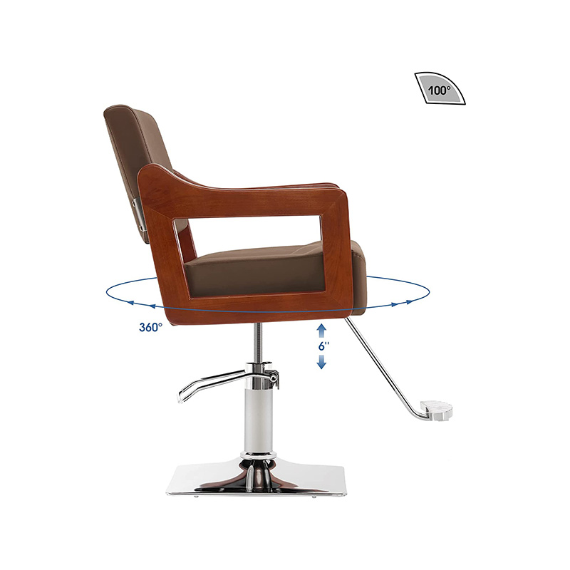 HZ88108B / HZ8808W / HZ88108 เก้าอี้จัดแต่งทรงผมตัดผมไฮดรอลิกคลาสสิก