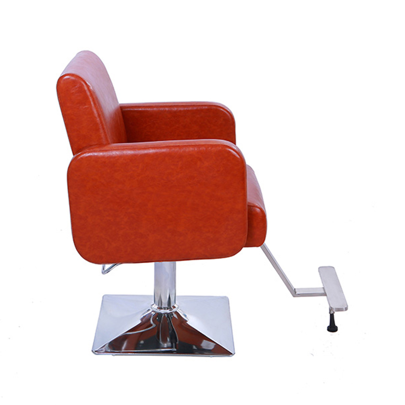 HZ88127 เก้าอี้เสริมสวยหนาสีน้ำตาลราคาไม่แพง