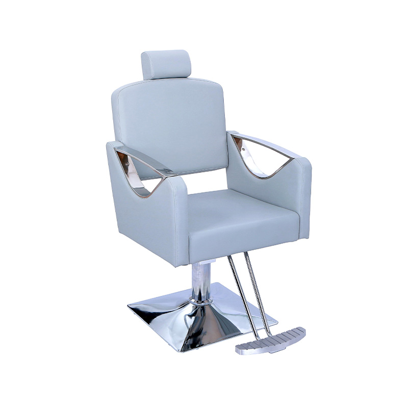 HZ8848C เก้าอี้เสริมสวย Haze สีฟ้าเทา