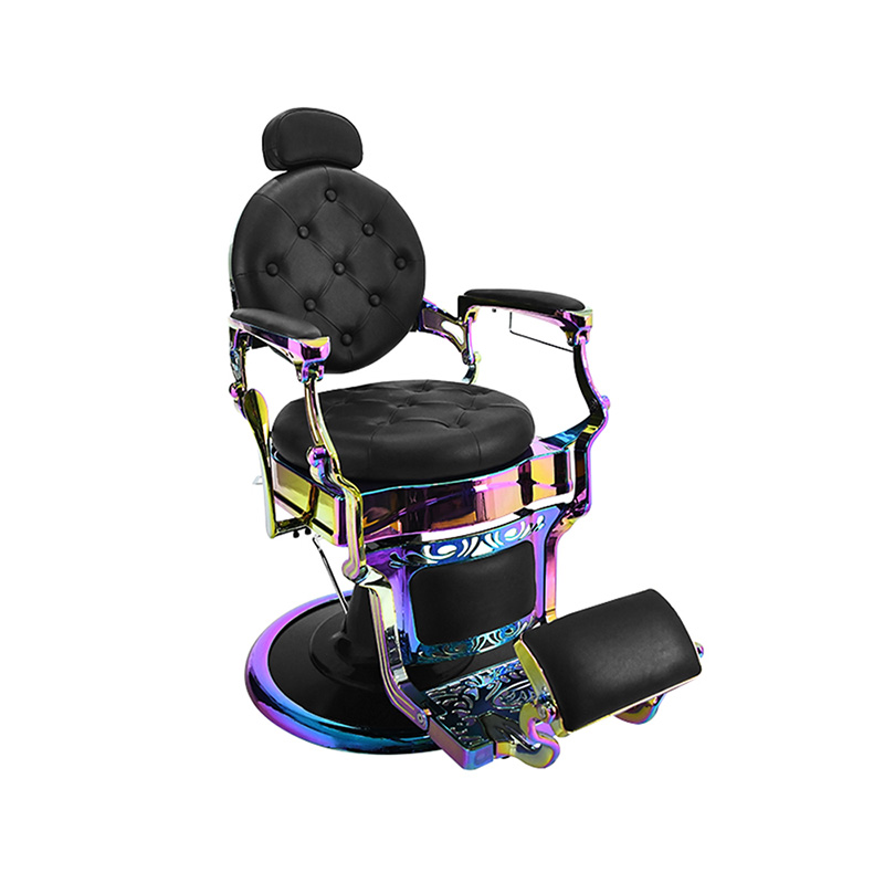 HZ8799XC เก้าอี้ตัดผมสไตล์เรโทรกรอบเลเซอร์เก้าอี้ตัดผมสำหรับงานหนัก