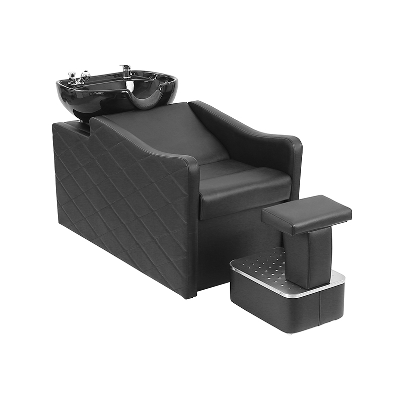 HZ9075 สถานีสระผมพร้อมอ่างล้างจานเซรามิค