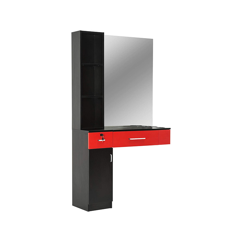 HZ3036BK /HZ3036RB / HZ3036WH กระจกและตู้จัดแต่งทรงผมสไตล์โมเดิร์น