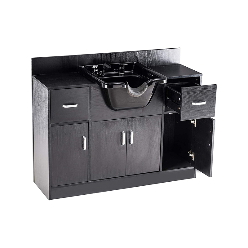 HZ5024 ตู้เสริมความงามสปาซาลอนพร้อมเครื่องพ่นก๊อกน้ำ